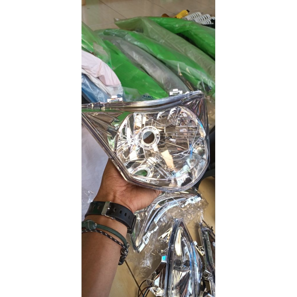 Lampu depan jupiter mx lama