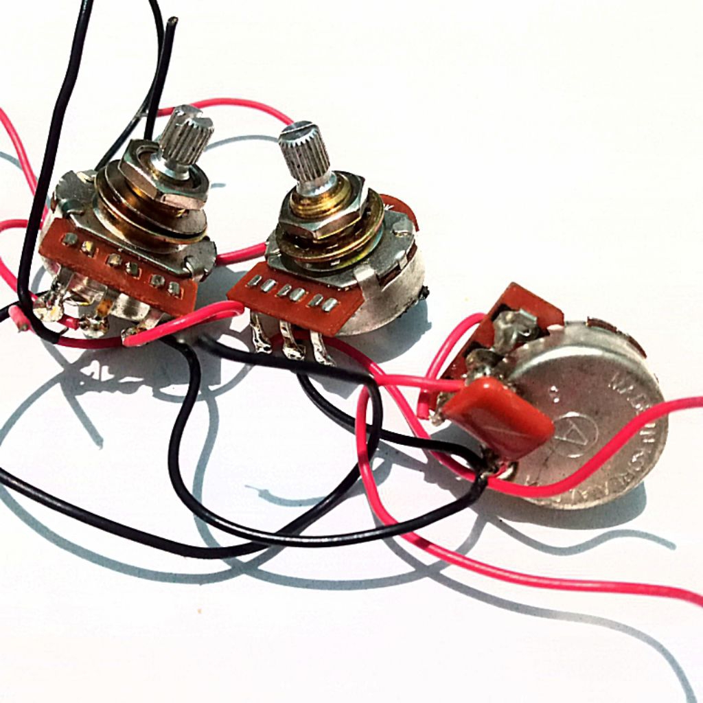 potensio set PRS silver sky ori