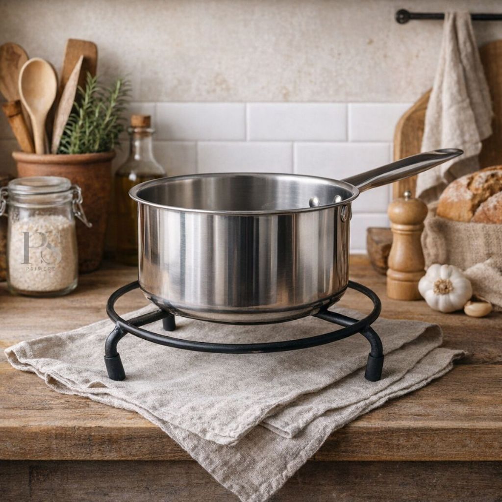 Tatakan Wajan dan Panci Anti Panas / Tempat Rak Wajan dan Alas Panci