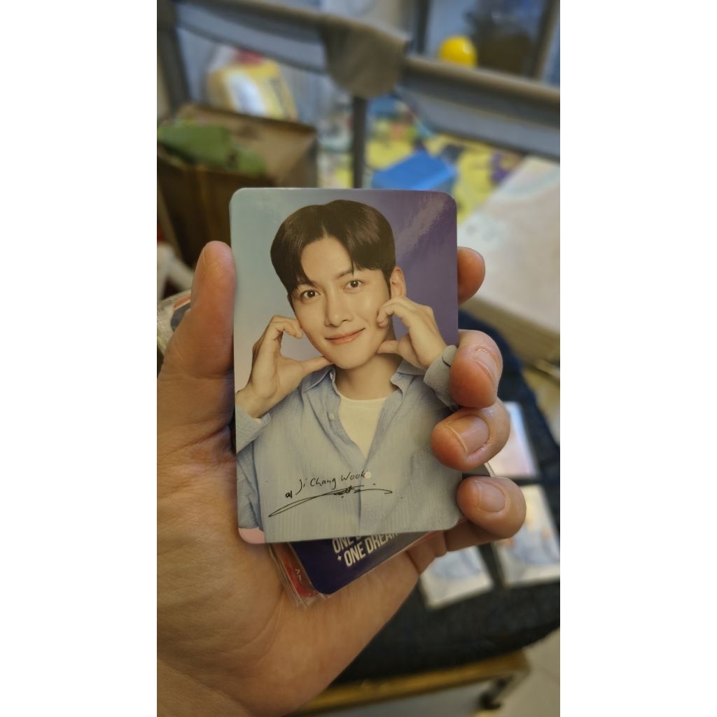 Flash Sale Photocard Ji Chang Wook Happy Tos