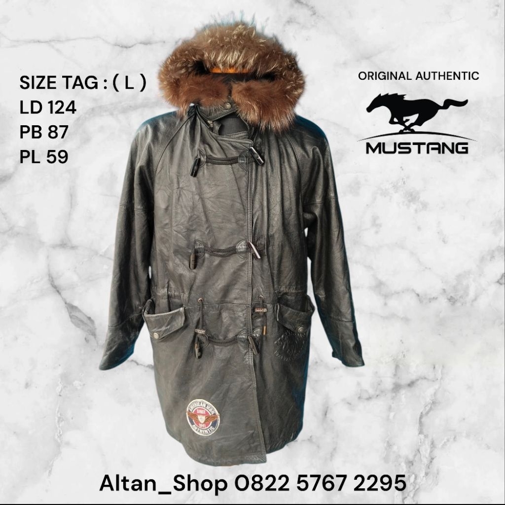 Jaket Kulit Mostang Model Italy