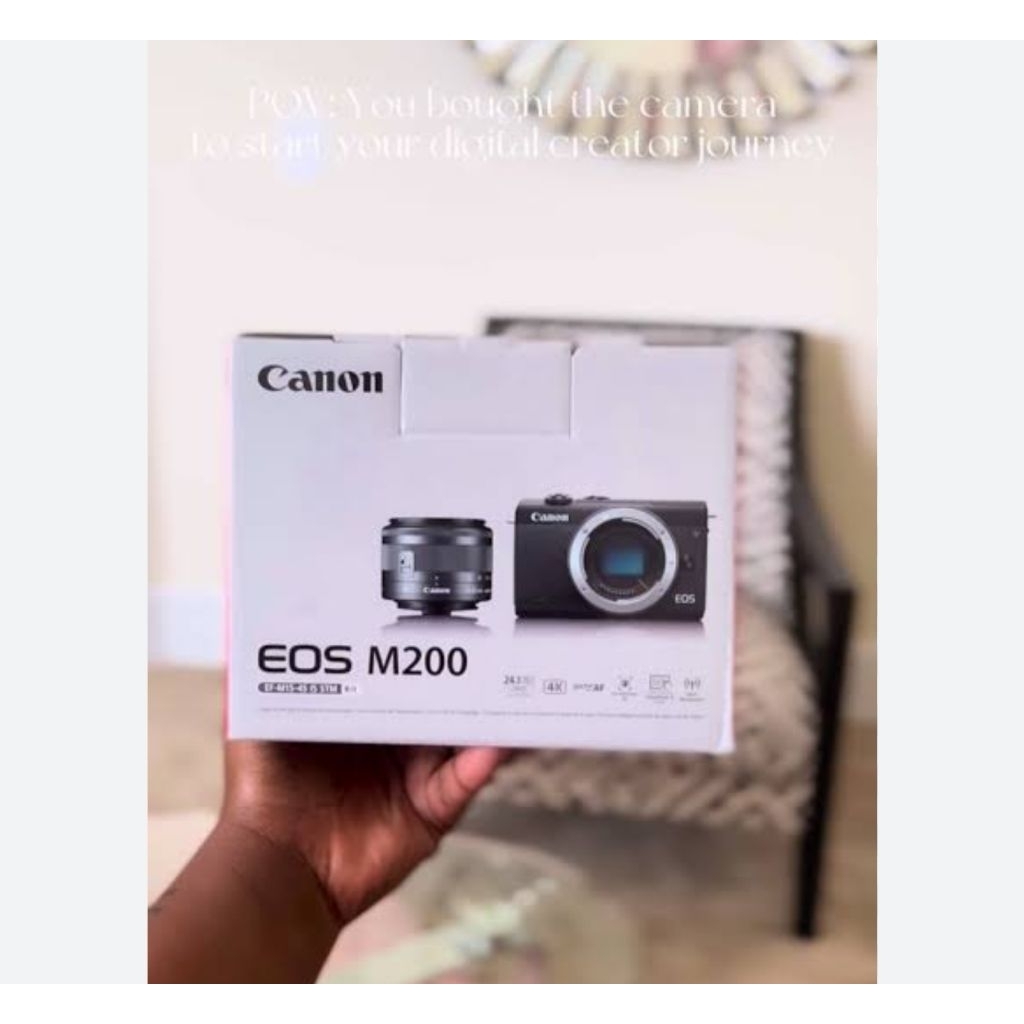 Dus Camera Canon M200 / Box untuk kamera second Canon M200