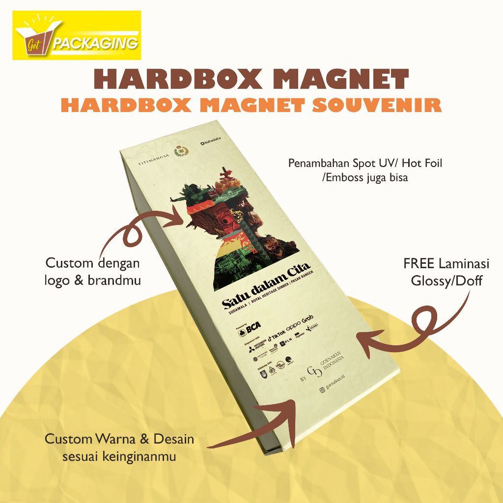 Giftbox Corporate Magnet Premium Hardbox Custom