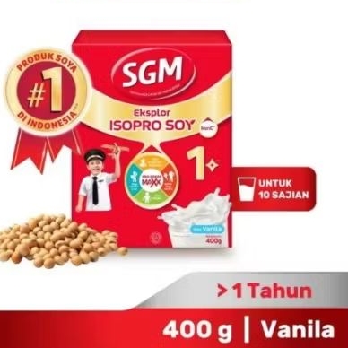 SGM ISOPROSOYA 1+ 400GRAM - SGM SOYA 1+