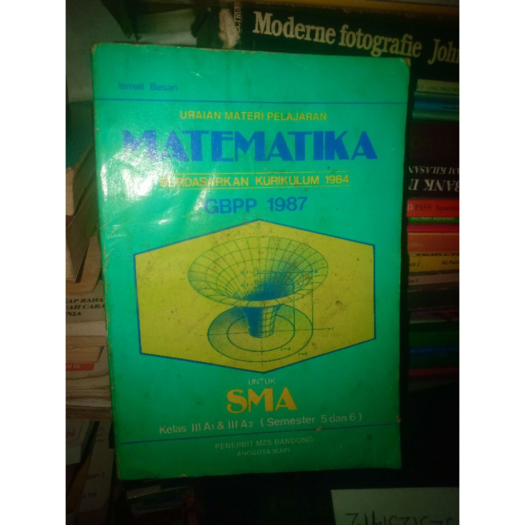buku Matematika GBPP 1987 untuk SMA