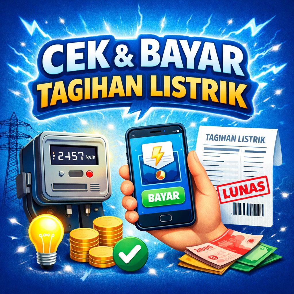 (Admin mulai 5ribu ) BAYAR TAGIHAN LISTRIK PLN
