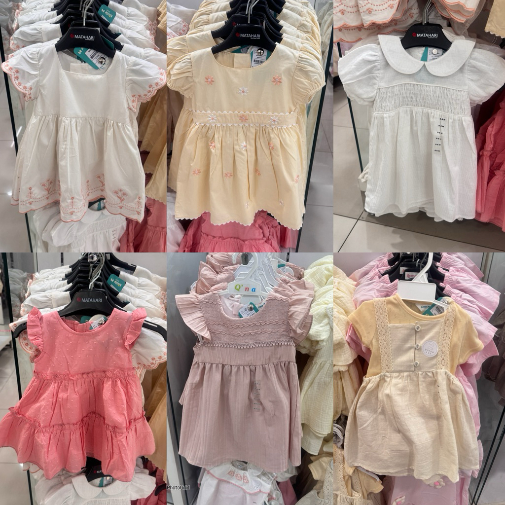 LIT*LE M BABY - NEW Dress Anak Perempuan (0-36 Bulan)