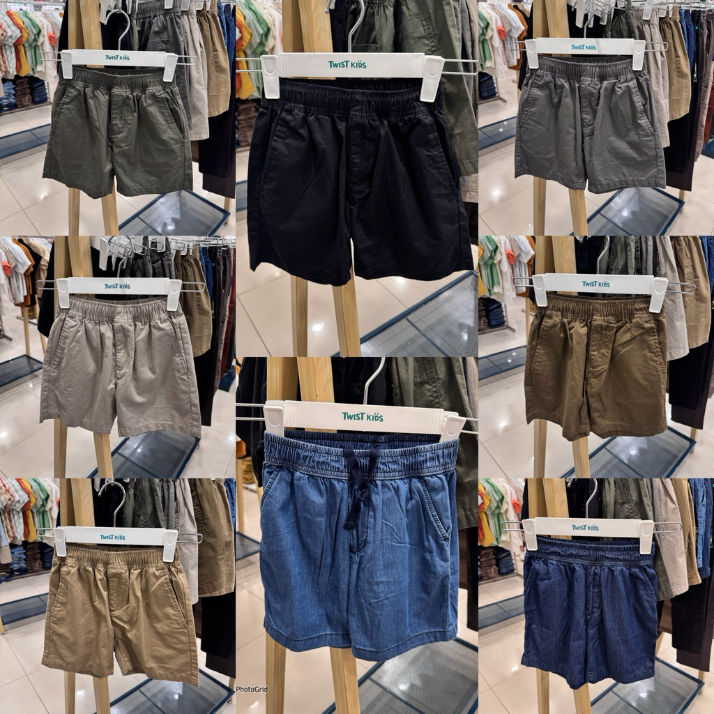 TWIST KIDS - SALE Celana Pendek Anak Laki-Laki (4-14 Tahun)