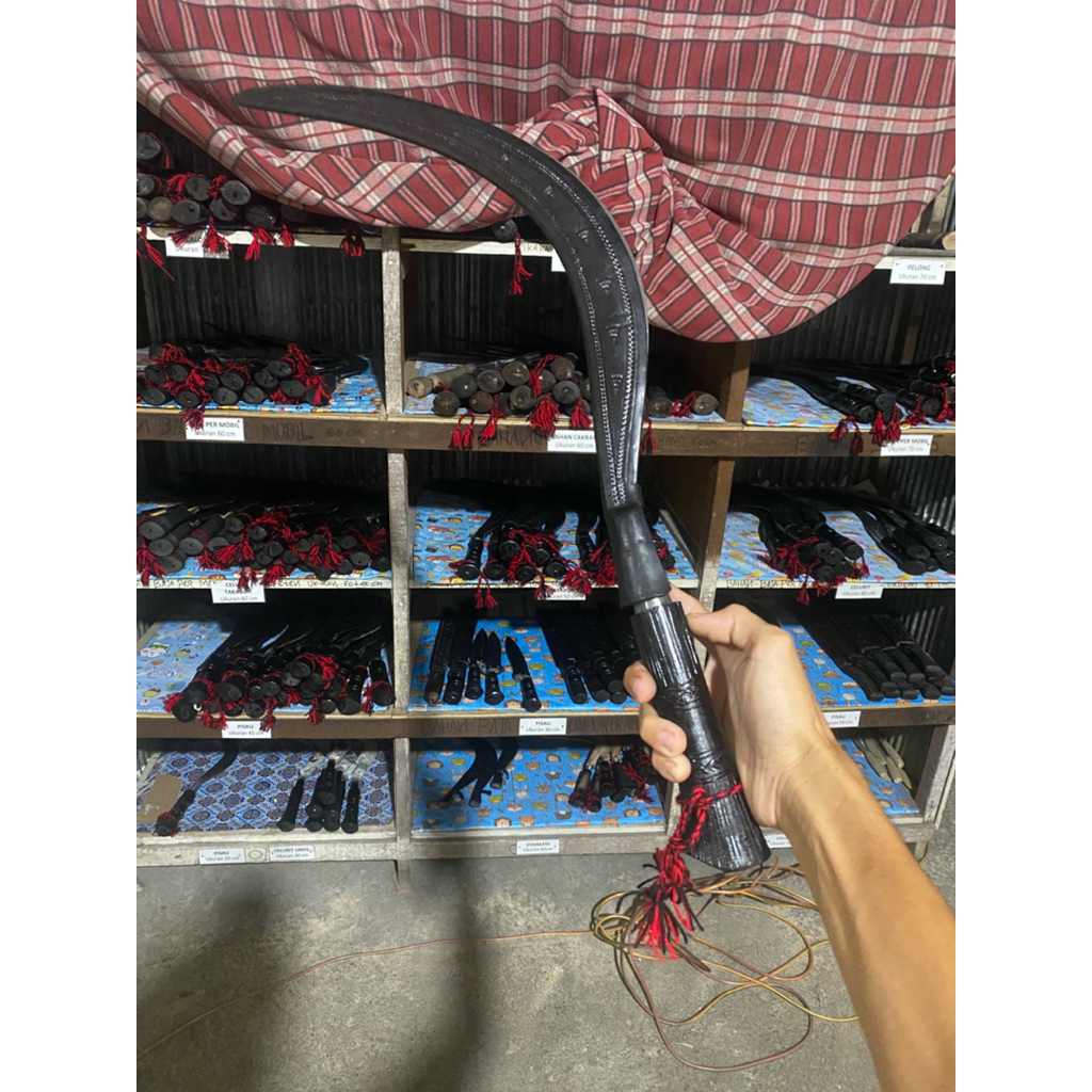 arit rumput asli Madura uk 60cm fre sarung