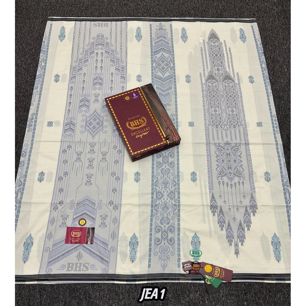 Sarung BHS EXCELLENT JACQUARD & SONGKET  Grade GOLD & SILVER Original 100 %