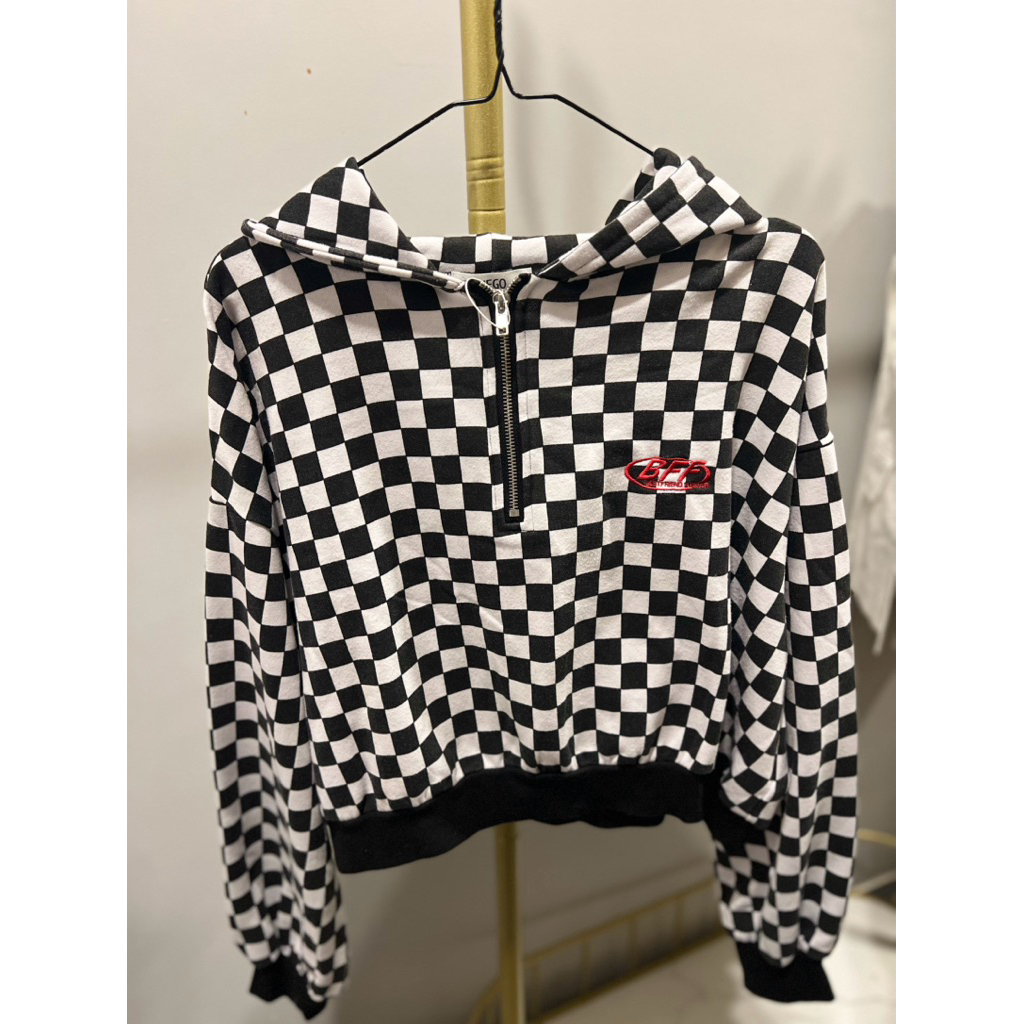 CROPTOP SWEATER HOODIE FROM JAPAN WEGO BRAND