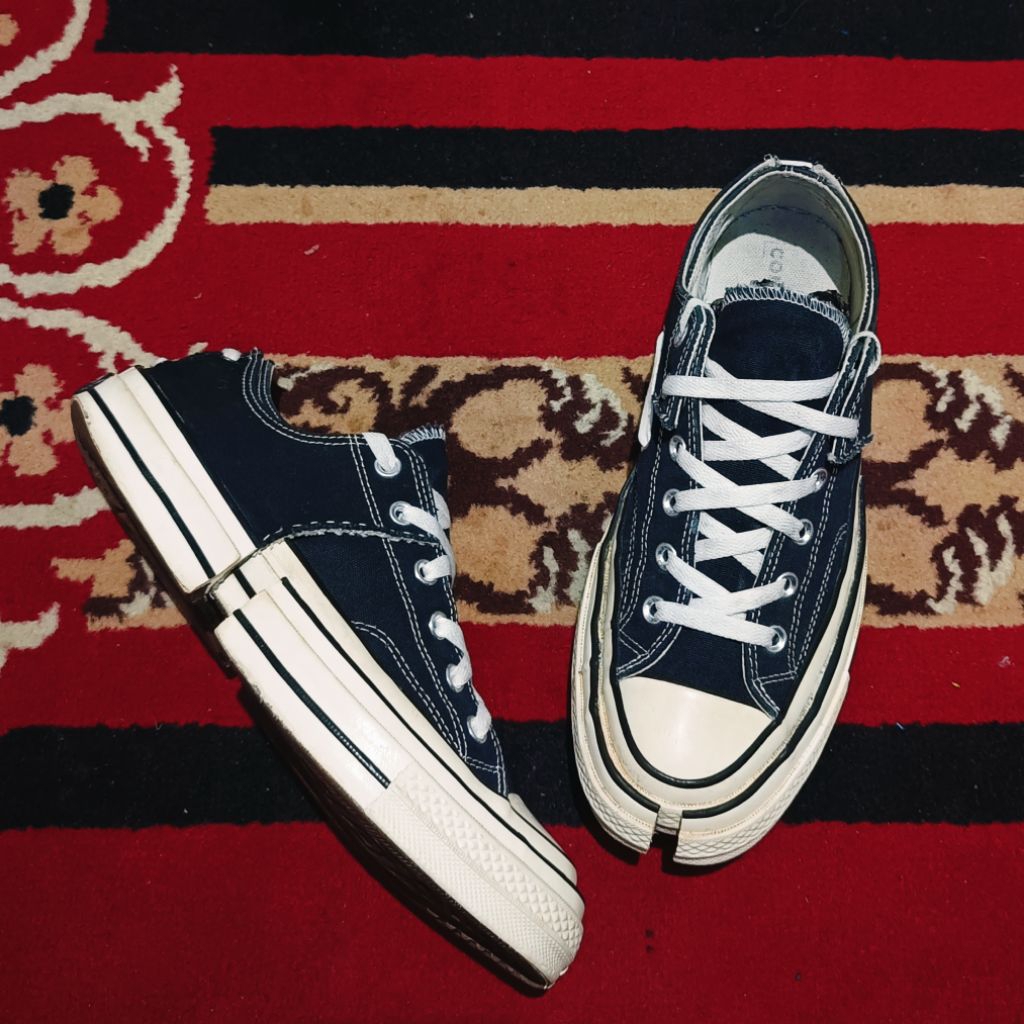 SALE 41-42 CONVERSE CTAS LOW X FENG CENG WANG DOUBLE CUT AND PASTE MATERIALS