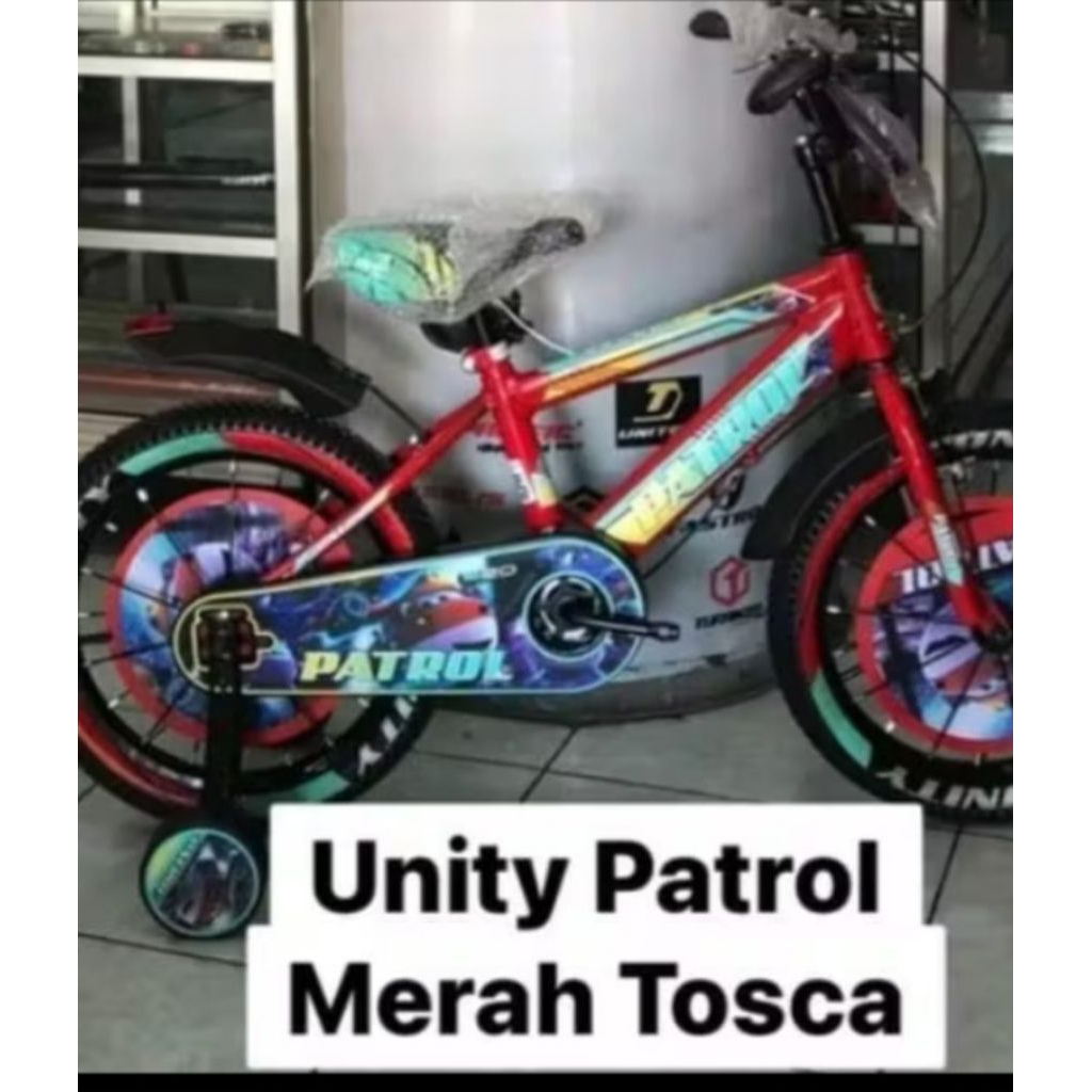 Sepeda BMX anak laki laki ukuran 16 Unity Patrol Music