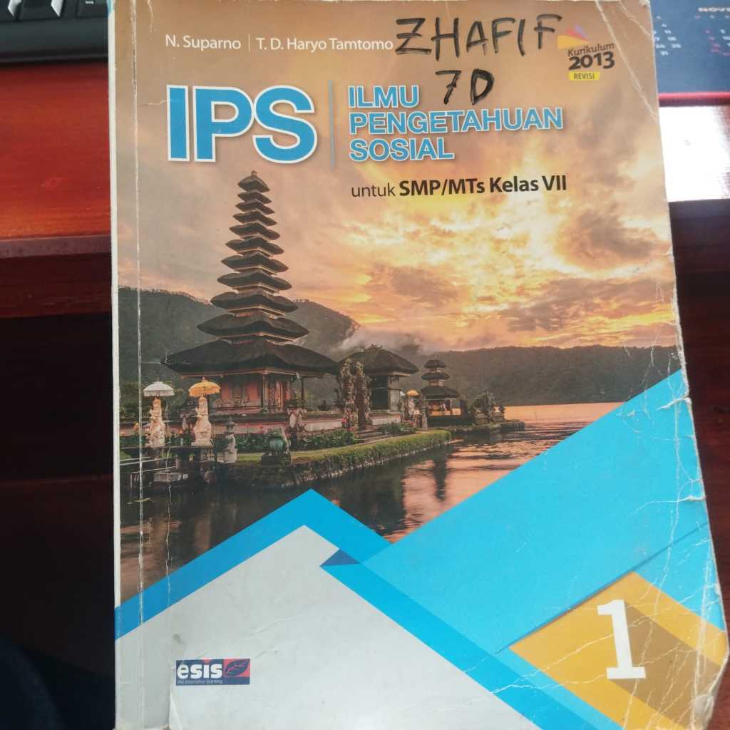 IPS (Ilmu Pengetahuan Sosial) SMP/MTS KELAS VII (BEKAS)