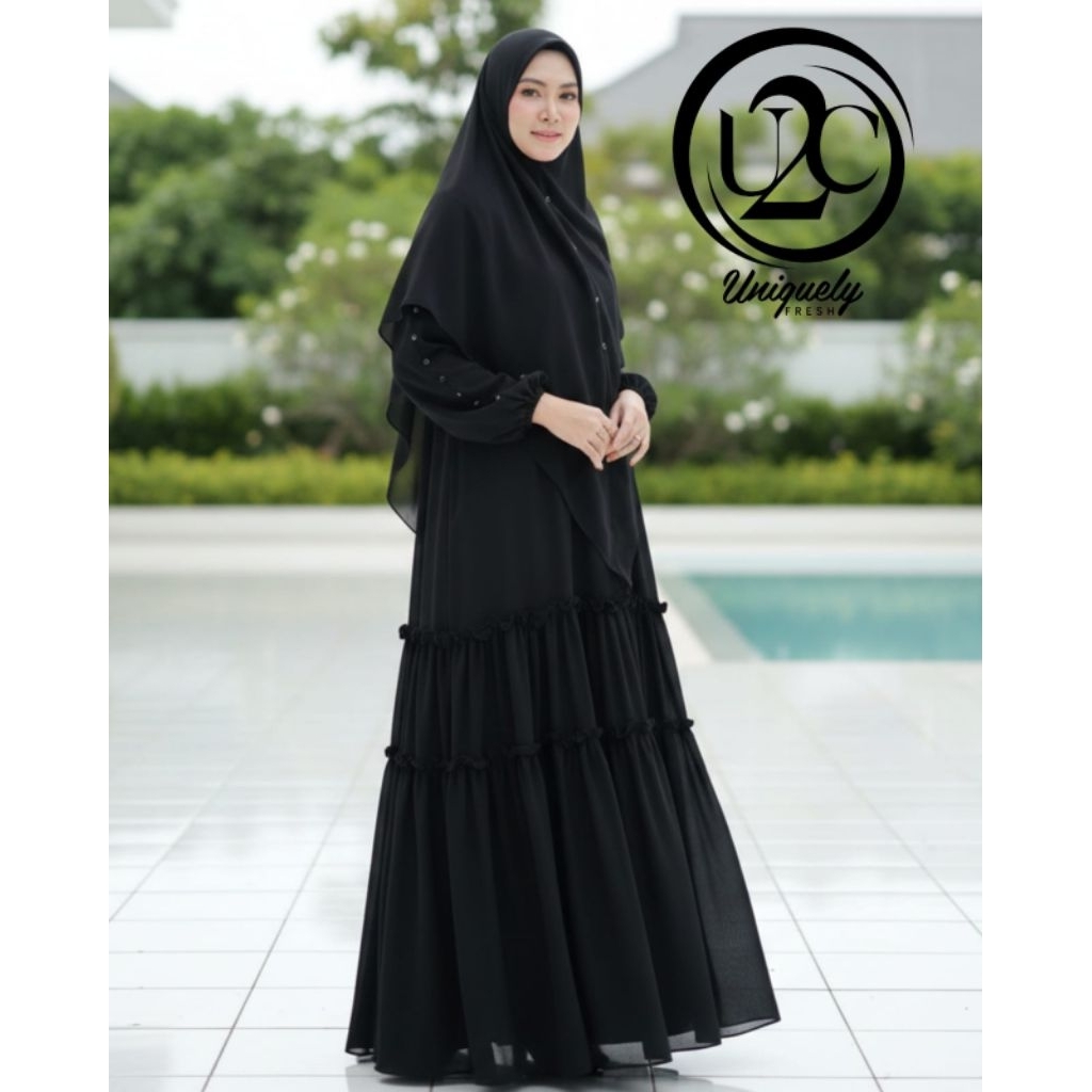 SYARI SYARQIA PREMIUM BY BUTIK U2C GAMIS MEWAH LIMITED EDITION