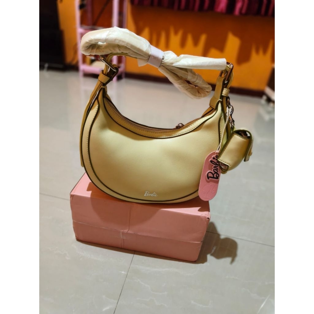 Tas Barbie Sabit Rodeo Butter Yellow ORIGINAL
