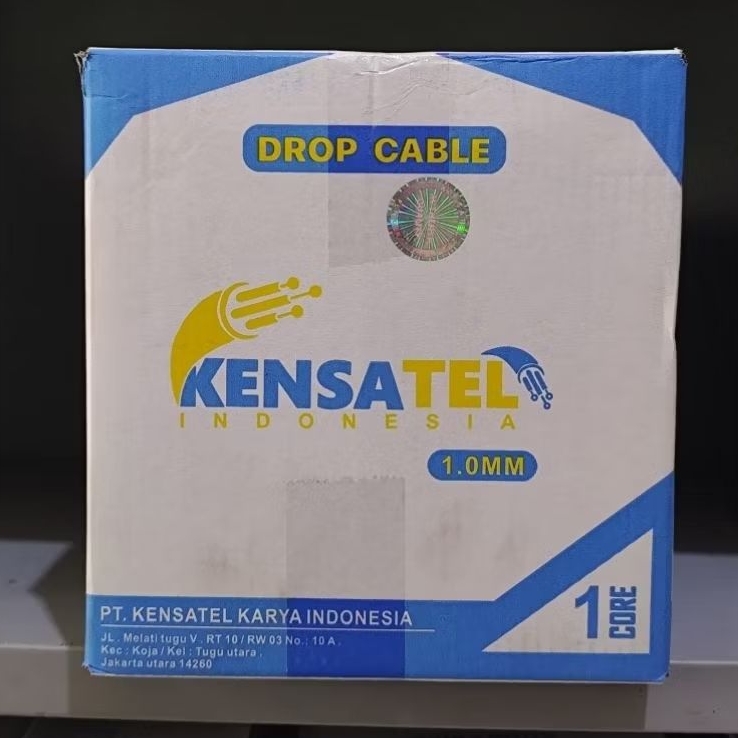 DC/Kabel fiber optik / drop core 1 core 3 seling 1km