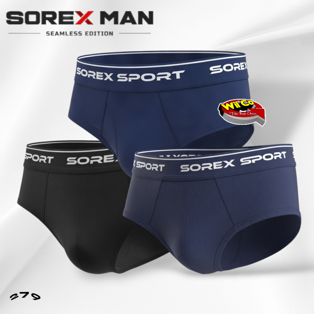 K279 (3-6 Pcs) Sorex Celana Dalam Pria Dewasa, Celana Dalam Pria Sorex Size S M L Xl XXL