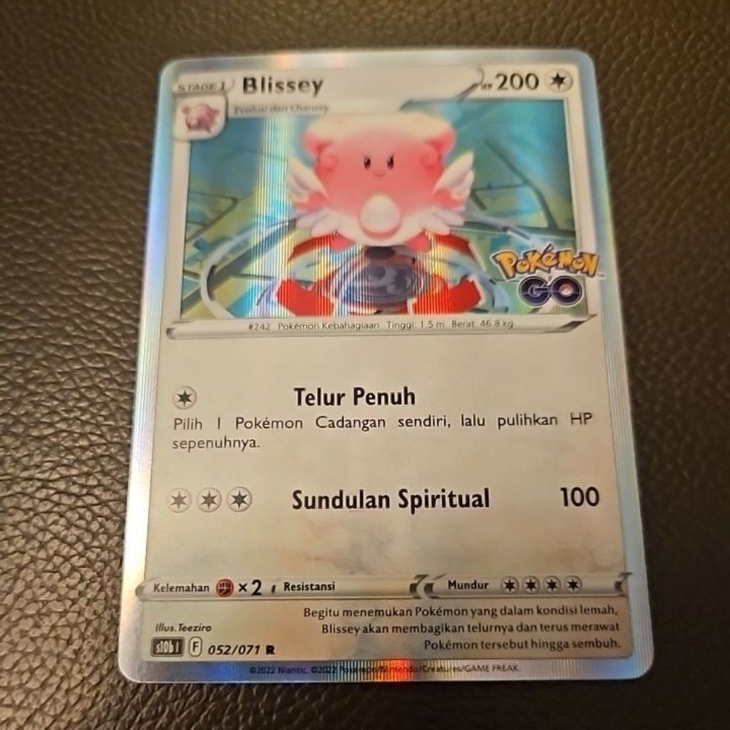 kartu Pokemon GO Blissey