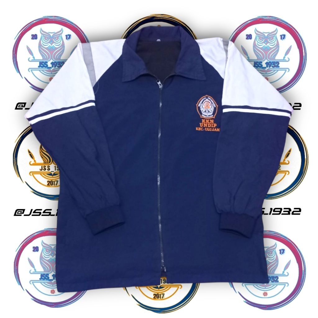 Jaket KKN UNDIP / UNIVERSITAS DIPONEGORO SEMARANG KEC ULUJAMI ORIGINAL Murah Retro Vintage Rare Kole