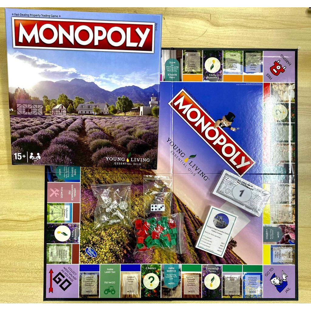 Limited Edition Monopoli Young Living Monopoli YL Board Game