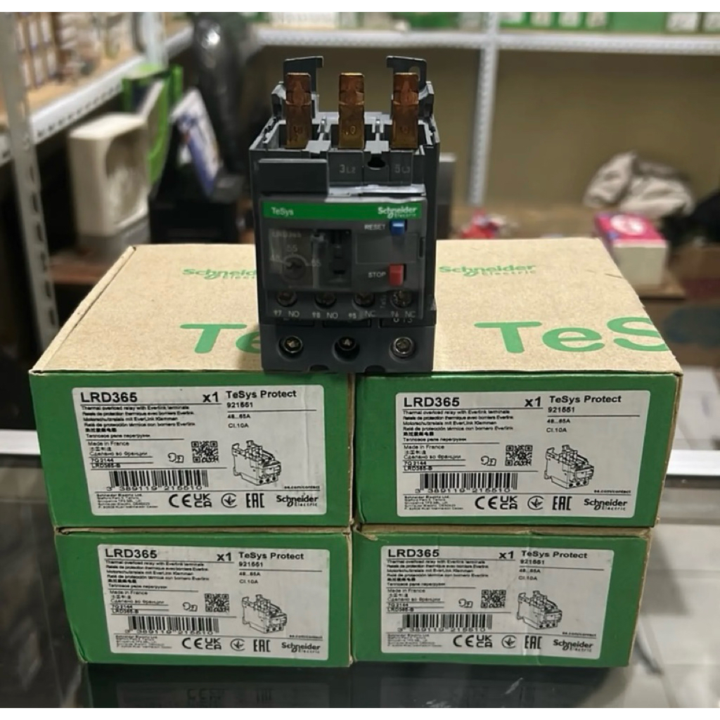 LRD365 Schneider 48-65A Thermal Overload Relay Schneider LRD 365 Original