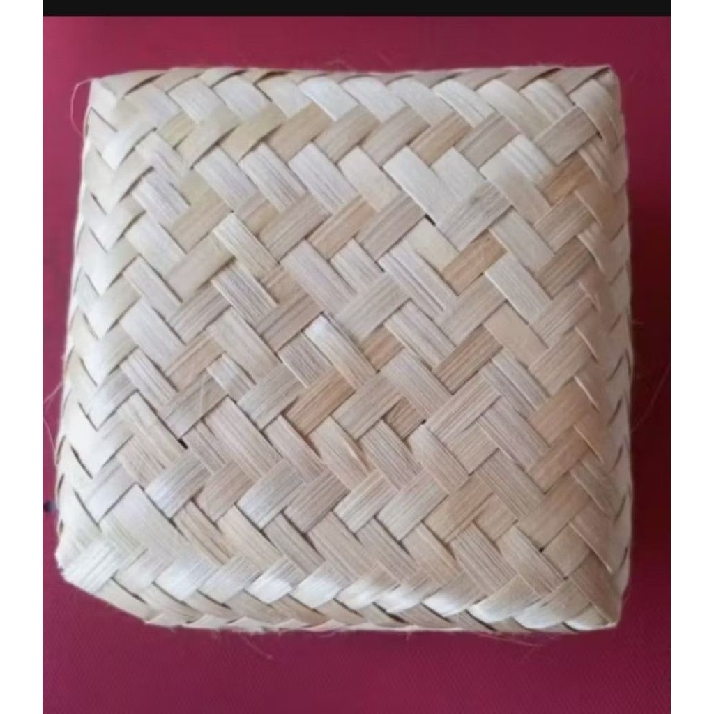 Besek Hampers souvernir / besek nasi anyaman bambu