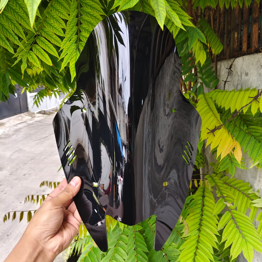 Visor Windshield Visor Nmax Old Model TDR V2 Sirip Hiu Visor Yamaha Nmax Old TDR V2 Sirip PRO55