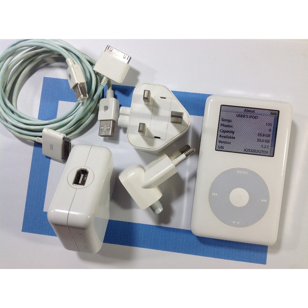 4th 60gb color ipod classic 2qtds bns