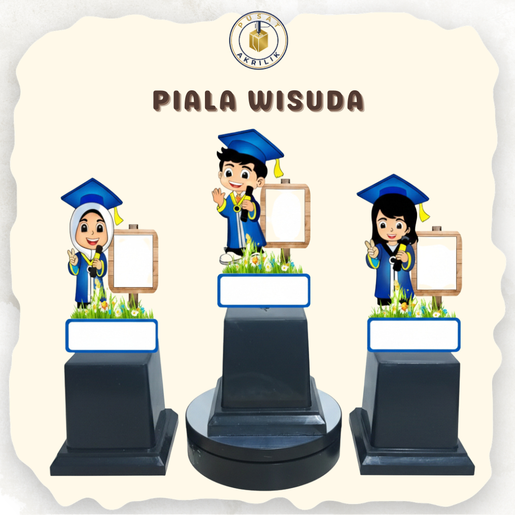 SOUVENIR WISUDA SOUVENIR PLAKAT WISUDA AKRILIK TK/PAUD KENANG KENANGAN WISUDA ANAK
