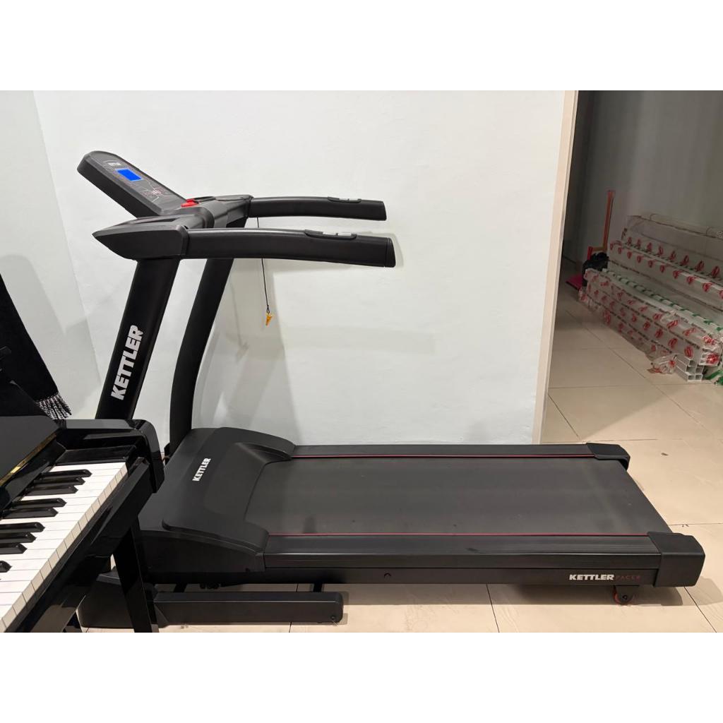 Treadmill Kettler Pacer - Alat Gym Lari Peralatan Kebugaran Outdoor dengan Display Digital dan Kontr