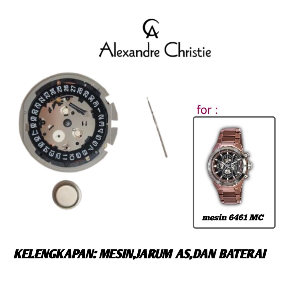Mesin Alexandre Christie original 6461 MC