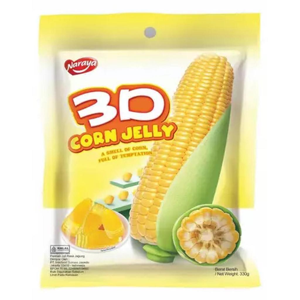 naraya corn jelly candy permen jelly jagung