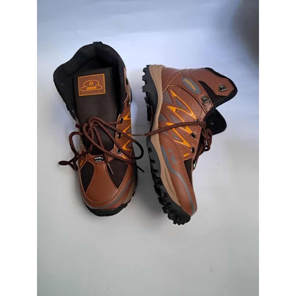 sepatu pria merk owen coklat