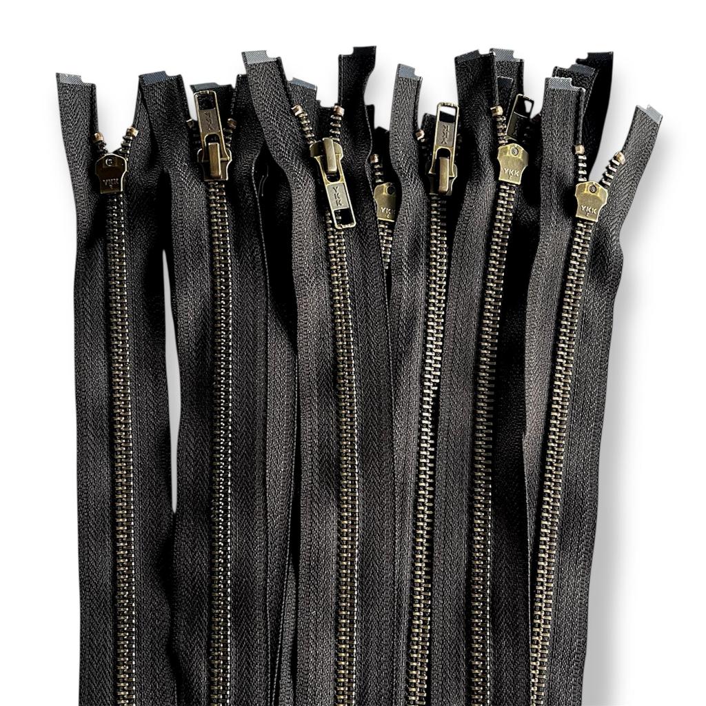 Resleting Jaket YKK ATG Bakar LUSINAN