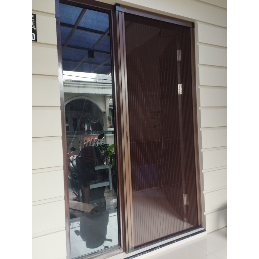 pintu kasa nyamuk lipat custom