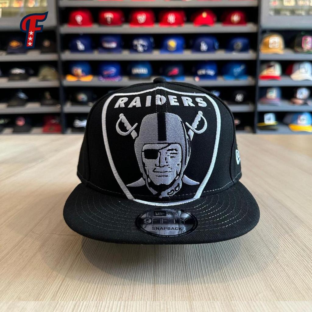 Topi New Era Las Vegas Raiders Big Logo 9FIFTY Hat Original