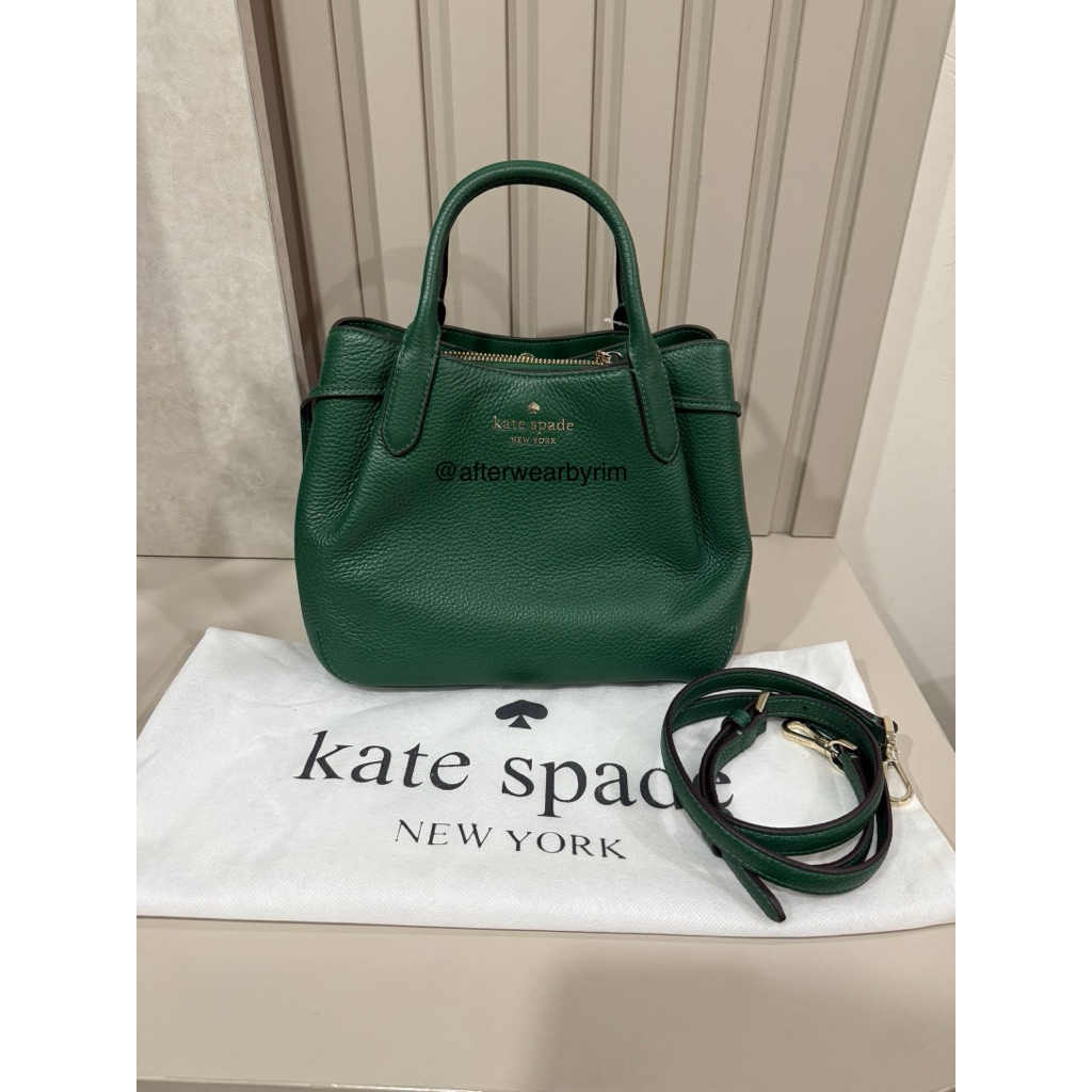 PRELOVED - Kate Spade Dumpling Small Satchel Urugula