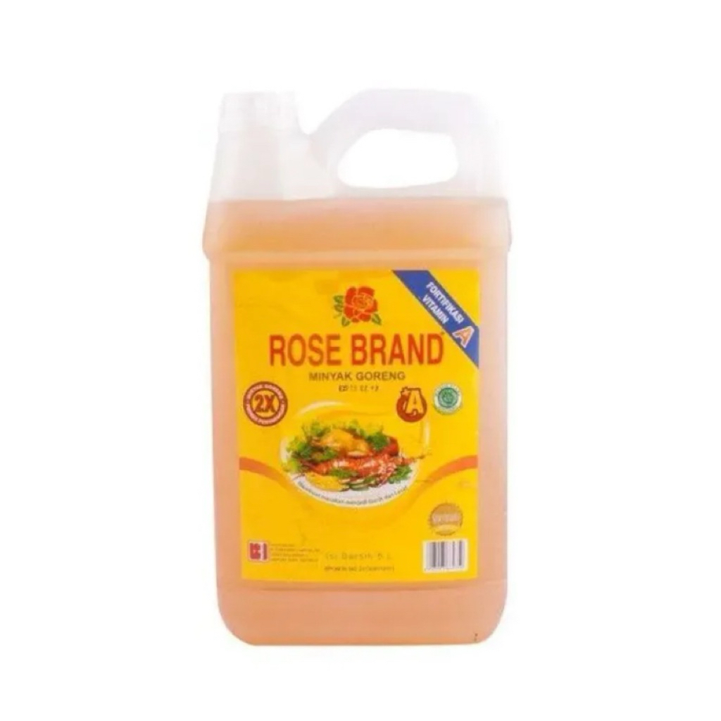Rose Brand Minyak Goreng Jerigen 5liter