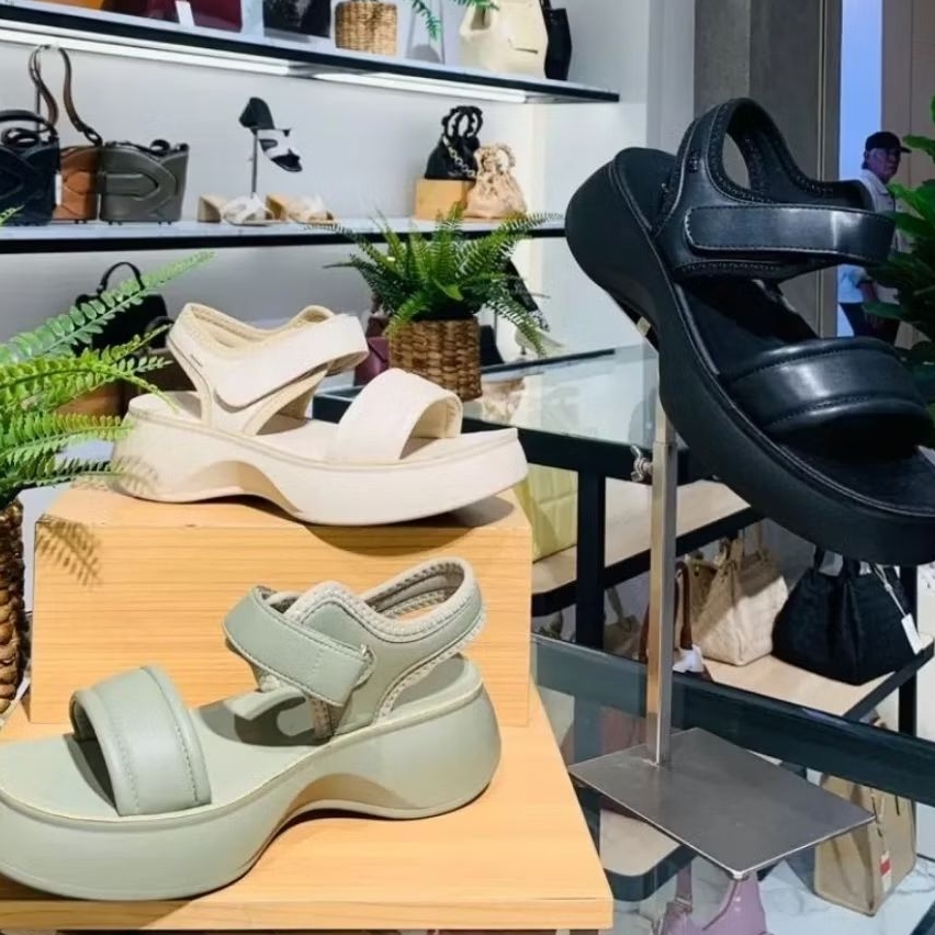 ALAINE  SANDAL WEDGES WANITA URBAN&CO