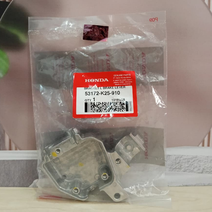 53172-K25-910 Rumah Dudukan Bracket Handle Rem Kiri Beat FI, Beat POP, Beat Sporty, Vario 125, Vario