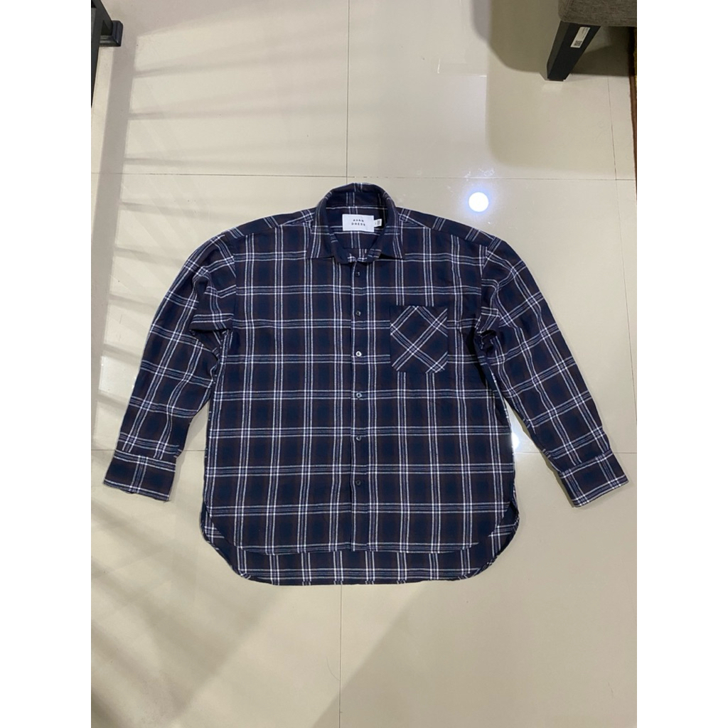 Kemeja flannel AVAN DRESS original bekas