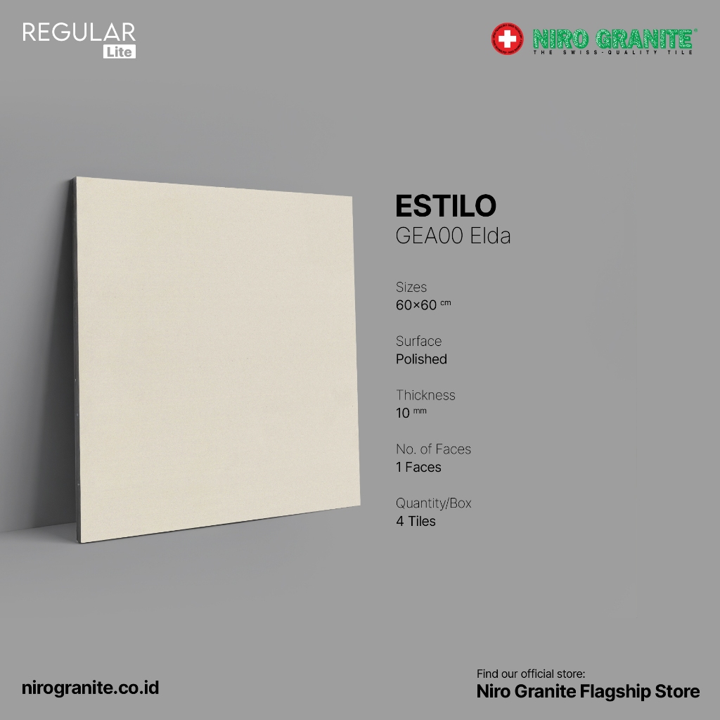 NIRO GRANITE 1st Grade - Estilo GEA00 - Polished - 60 x 60