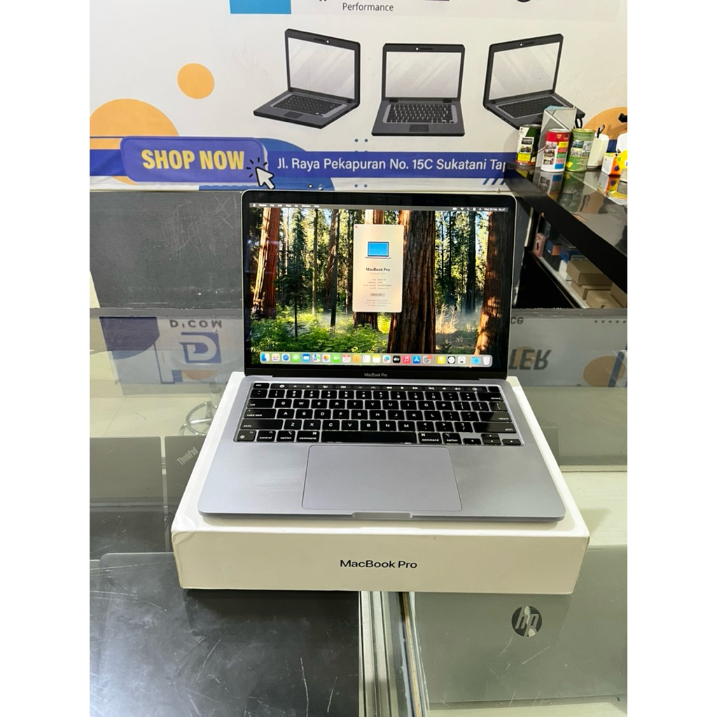 Apple MacBook Pro 2020, Apple M1, RAM 8 GB, SSD 512 GB