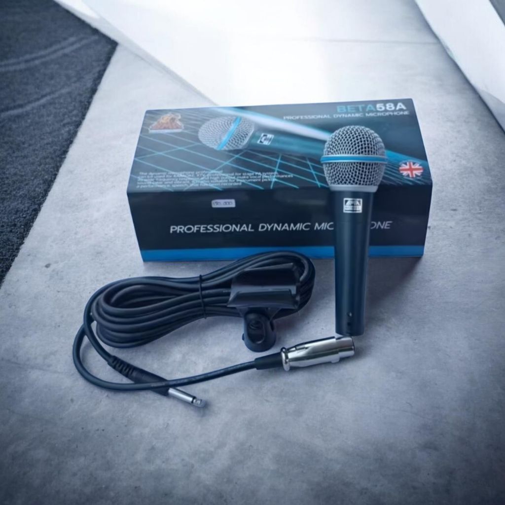 Mic BMA Beta58a Mikropon Kabel BMA Beta 58a Mikrofon Original BMA Beta 58a