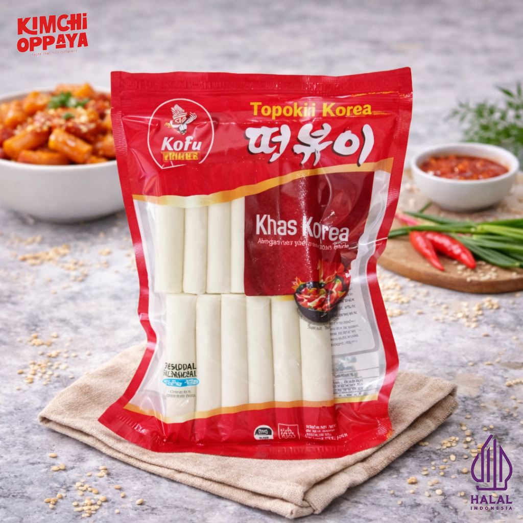 Topokki Korea - Tteokbokki Kofu Rice Cake Korea Food Snack Halal