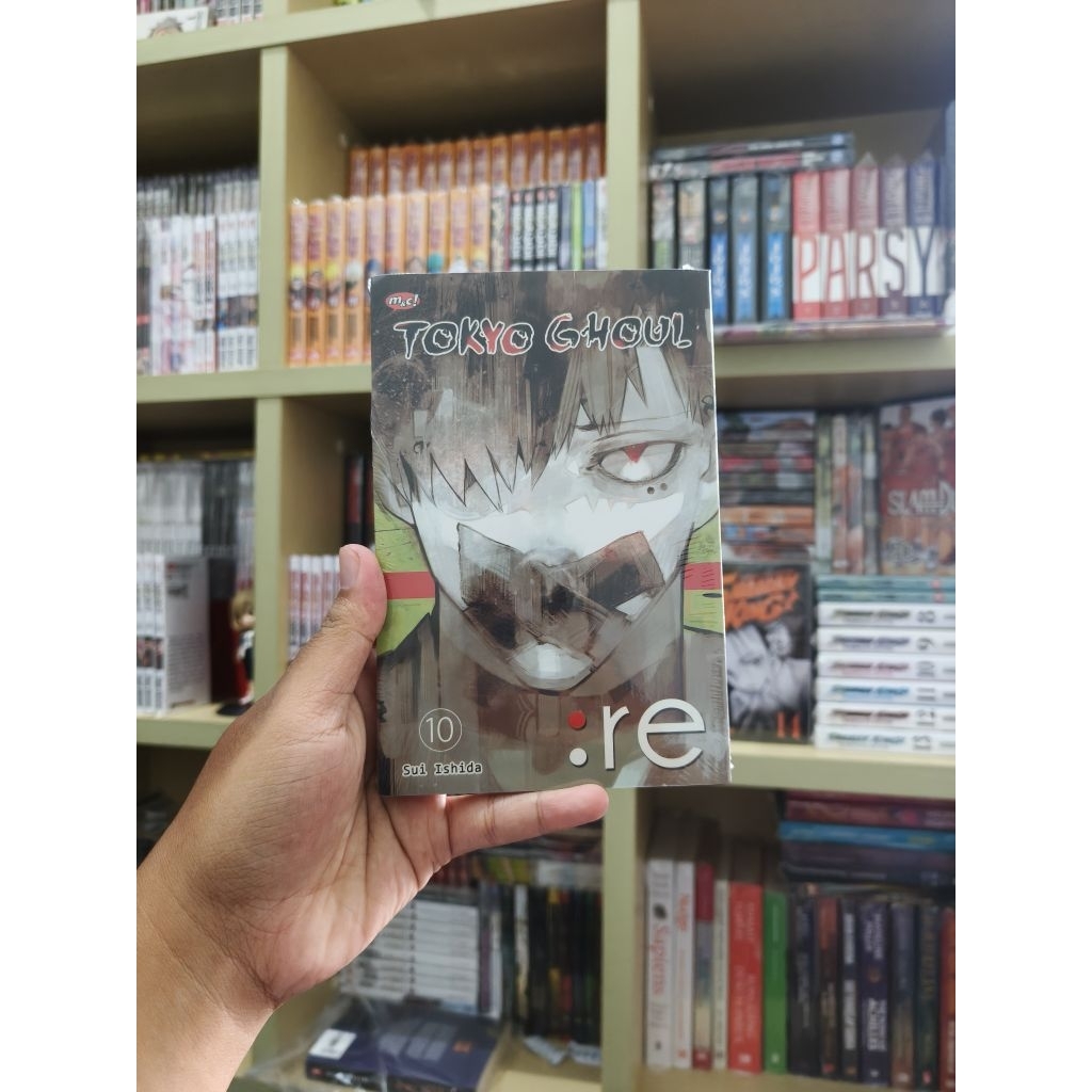 komik manga tokyo ghoul re vol 10 new seal original