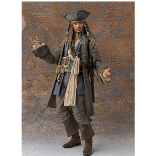 Pirate of the Caribbean Captain Jack Sparrow | Bandai S.> Figuarts | Action Figure
