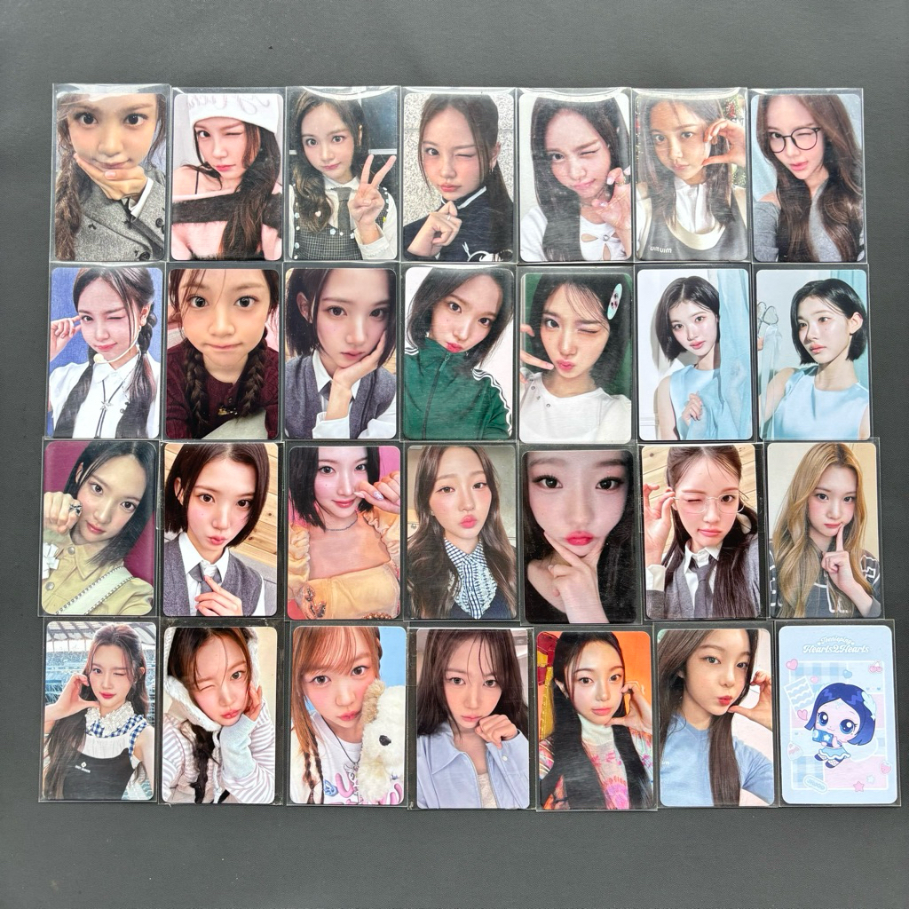 [READY STOCK] PHOTOCARD HEARTS2HEARTS H2H HATUHA CARMEN JIWOO YUHA A-NA YEON STELLA IAN JUUN UNIT DE
