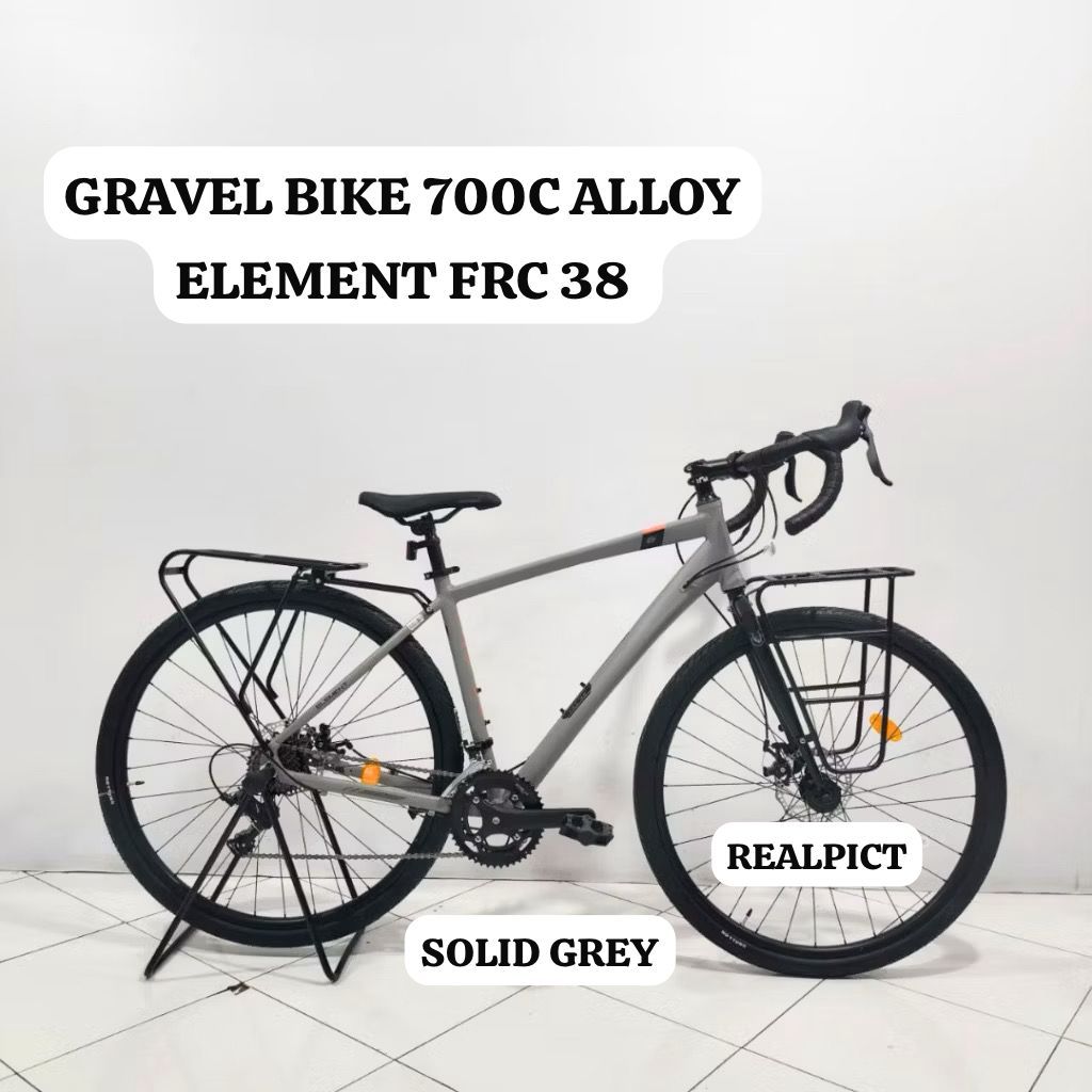 (BATAM) Sepeda Road Bike 700C GRAVEL BIKE ELEMENT FRC 38